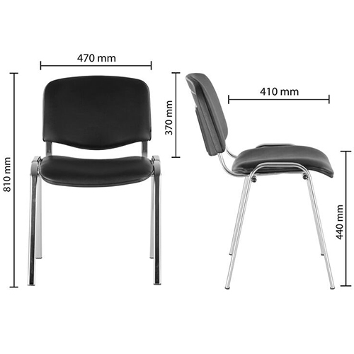 ISO-A Антистатический стул кожзам (экокожа)